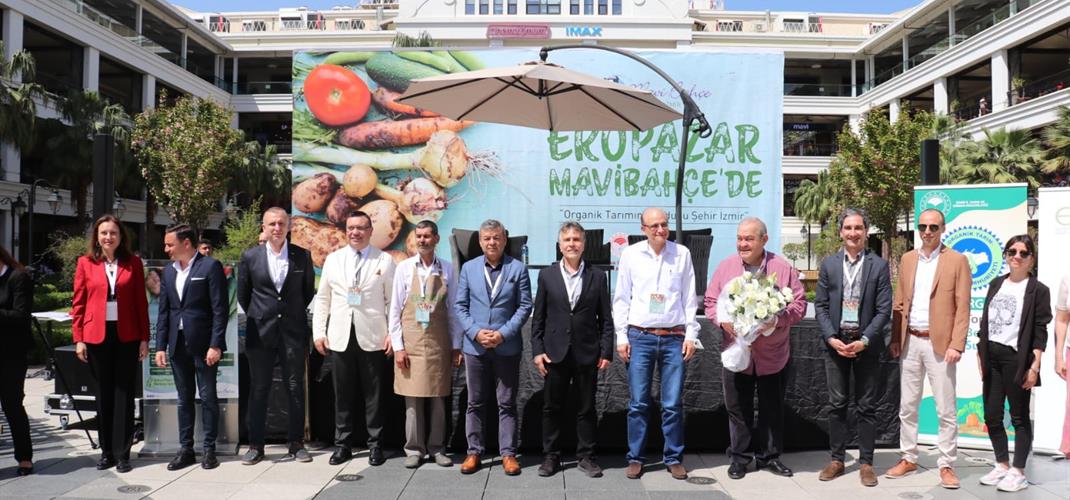 "Organik Tarımı Öğreniyorum" Projesi Kapsamında Mavibahçe'de Eko Pazar Açıldı