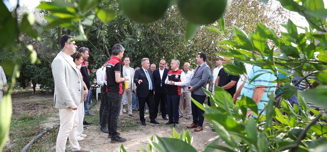 ​İzmir Valisi Sayın Dr. Süleyman ELBAN: Üreticimizi ve ürünlerimizi korumak için hep birlikte çalışacağız.